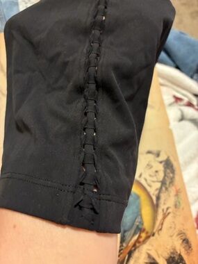 aerie Offline Hi-Rise Black Leggings